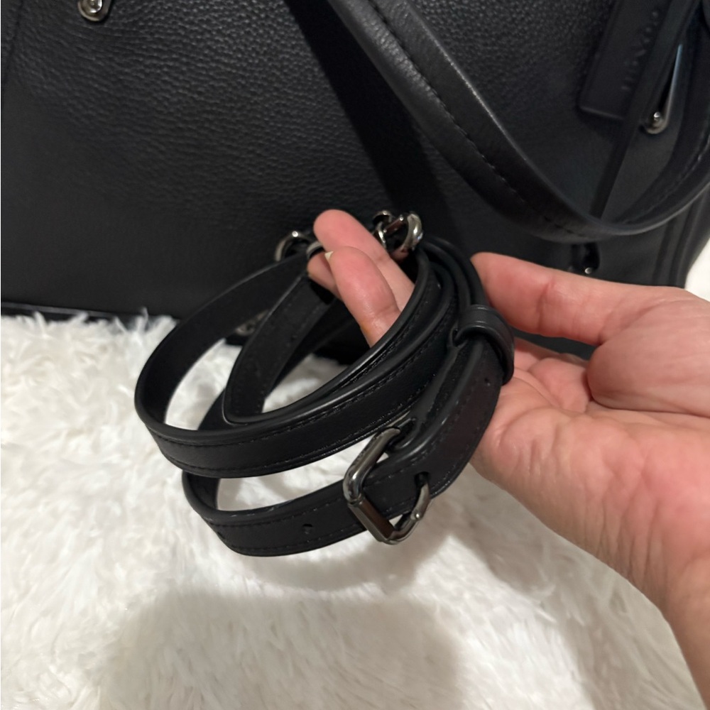 🖤Coach Dreamer Black Leather Satchel with Removable Strap 🖤 - Picture 4 of 12